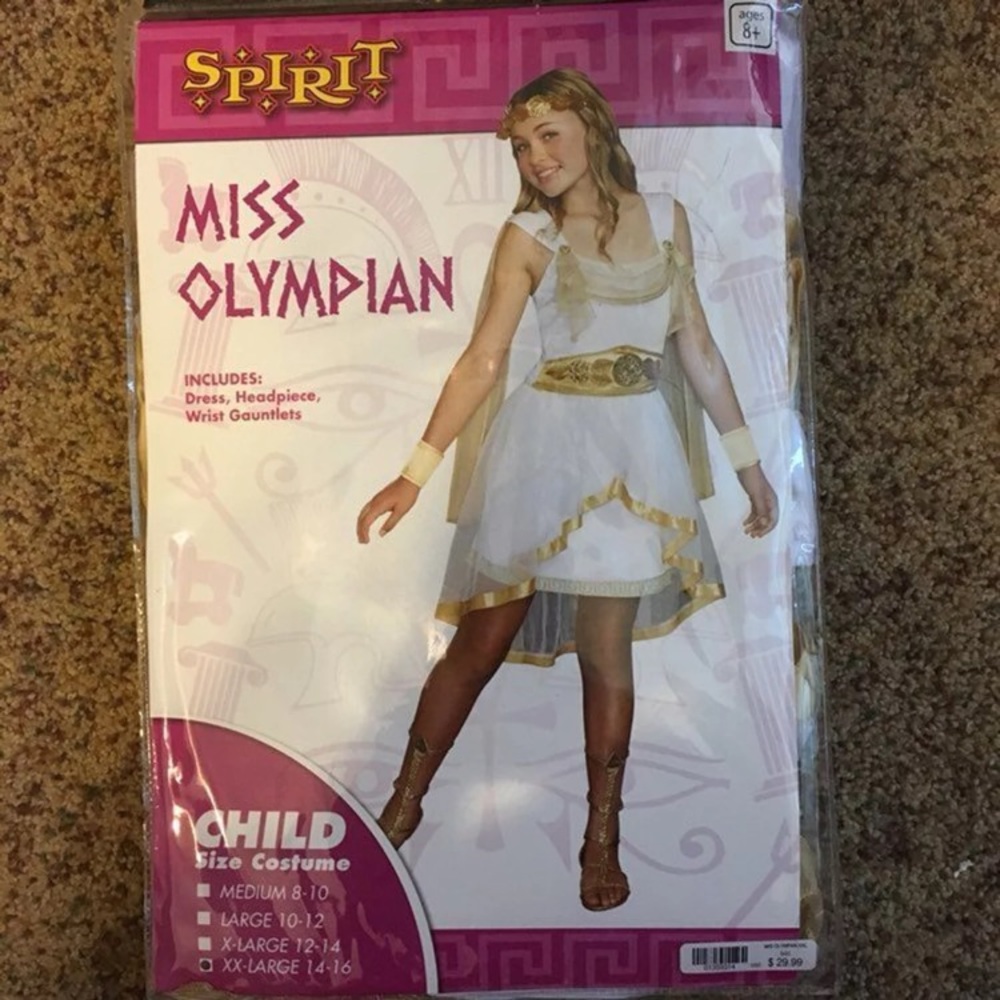 Miss Olympian Grecian Costume